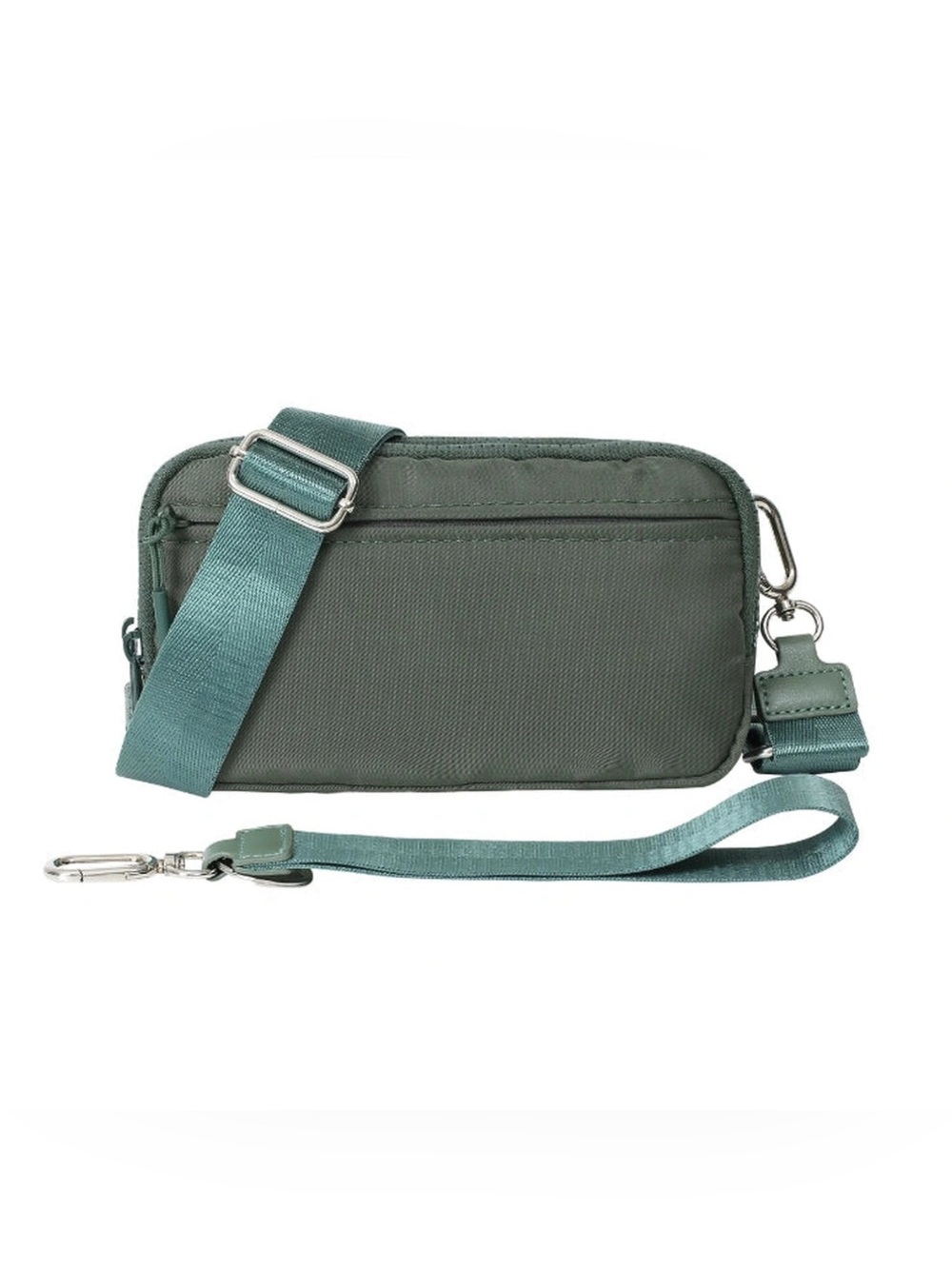 Emmafy Statshy - Crossbody Wallet Duo Solid Olive Green Viral Bag